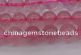 CBQ482 15.5 inches 8mm round strawberry quartz beads wholesale