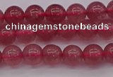 CBQ486 15.5 inches 6mm round strawberry quartz beads wholesale