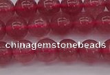 CBQ487 15.5 inches 8mm round strawberry quartz beads wholesale