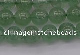 CBQ492 15.5 inches 8mm round green strawberry quartz beads