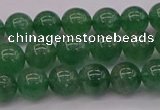 CBQ496 15.5 inches 6mm round green strawberry quartz beads