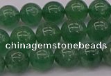 CBQ497 15.5 inches 8mm round green strawberry quartz beads