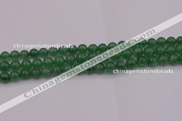 CBQ497 15.5 inches 8mm round green strawberry quartz beads