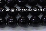 CBQ503 15.5 inches 10mm round natural black quartz beads