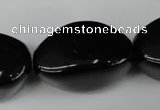 CBS222 15.5 inches 19*30mm nuggets blackstone beads wholesale