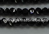 CBS528 15.5 inches 2.5*4mm lantern-shaped natural black spinel beads