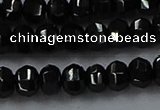 CBS529 15.5 inches 3*5mm lantern-shaped natural black spinel beads