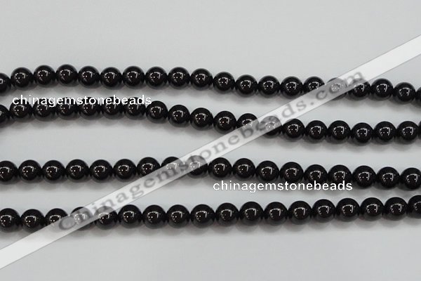 CBS553 15.5 inches 10mm round AA grade black spinel beads