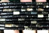 CBT21 15 inches 4*8mm tube biotite gemstone beads wholesale