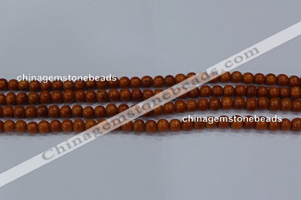 CBW501 15.5 inches 6mm round bayong wood beads wholesale