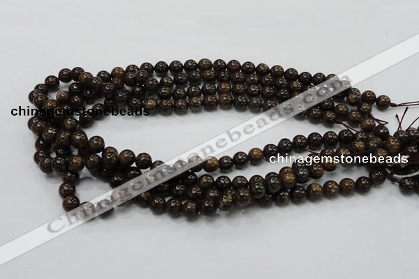 CBZ101 15.5 inches 6mm round bronzite gemstone beads