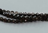 CBZ102 15.5 inches 4mm faceted round bronzite gemstone beads