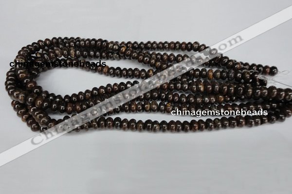 CBZ202 15.5 inches 5*8mm rondelle bronzite gemstone beads