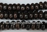 CBZ203 15.5 inches 6*10mm rondelle bronzite gemstone beads