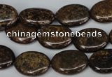 CBZ219 15.5 inches 13*18mm oval bronzite gemstone beads