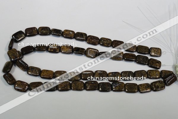CBZ236 15.5 inches 12*16mm rectangle bronzite gemstone beads