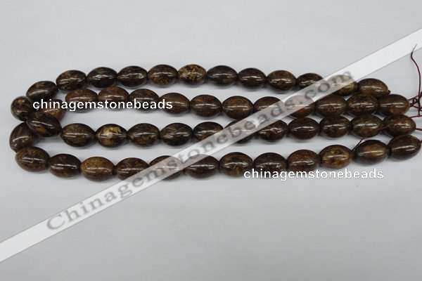 CBZ408 15.5 inches 12*16mm rice bronzite gemstone beads