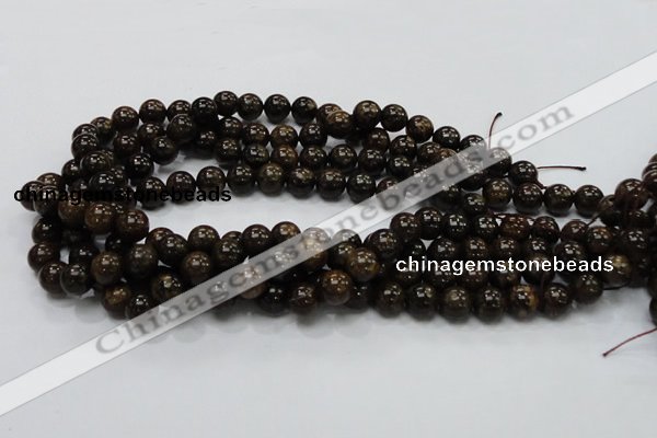 CBZ51 15.5 inches 10mm round bronzite gemstone beads wholesale