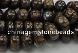 CBZ54 15.5 inches 7*10mm rondelle bronzite gemstone beads wholesale