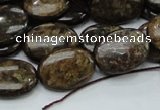 CBZ56 15.5 inches 13*18mm oval bronzite gemstone beads wholesale