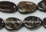 CBZ60 15.5 inches 18*25mm freeform bronzite gemstone beads