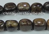 CBZ61 15.5 inches 12*15mm nugget bronzite gemstone beads