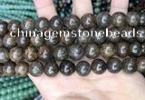 CBZ622 15.5 inches 12mm round bronzite beads wholesale