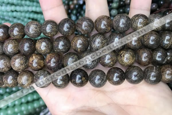 CBZ622 15.5 inches 12mm round bronzite beads wholesale