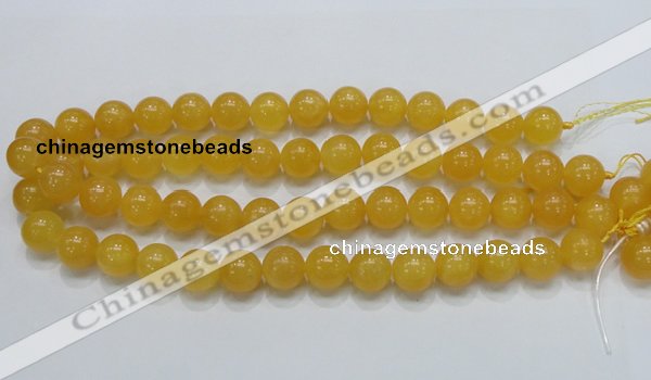 CCA15 15.5 inches 16mm round yellow calcite gemstone beads wholesale