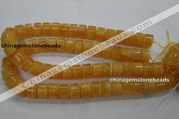 CCA19 15.5 inches 12*18mm rondelle calcite gemstone beads