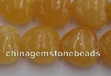 CCA25 15.5 inches 20*20mm heart calcite gemstone beads wholesale