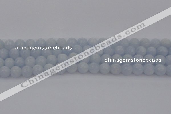 CCA407 15.5 inches 10mm round blue calcite gemstone beads