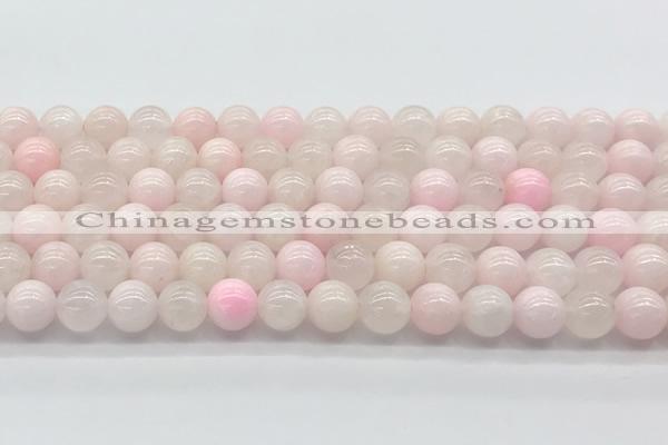 CCA521 15.5 inches 8mm round pink calcite gemstone beads