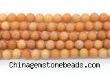 CCA571 15 inches 8mm round peach calcite gemstone beads