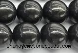 CCB1180 15 inches 14mm round shungite gemstone beads