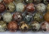 CCB1251 15 inches 6mm faceted round gemstone beads