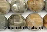 CCB1423 15 inches 9mm - 10mm faceted agate beads