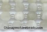 CCB1561 15 inches 5mm - 6mm faceted white moonstone beads