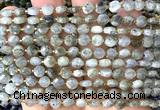 CCB1832 15 inches 6mm faceted coin labradorite gemstone beads