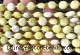 CCB1958 15 inches 8mm faceted coin butter jade beads