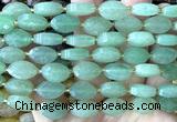 CCB2509 15 inches 9*14mm faceted marquise green aventurine jade beads