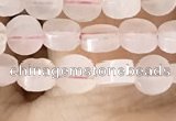 CCB511 15.5 inches 4mm coin rose quartz beads wholesale