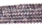 CCB757 15.5 inches 8mm faceted coin Chinese tourmaline beads