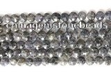 CCB772 15.5 inches 8mm faceted coin iolite gemstone beads