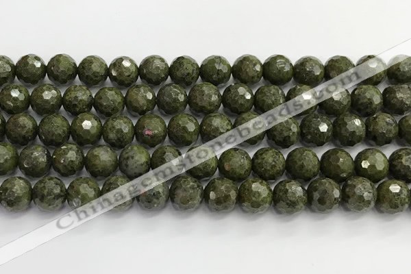 CCB793 15.5 inches 10mm faceted round gemstone beads wholesale