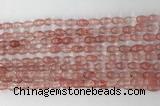 CCB801 15.5 inches 4*6mm rice cherry quartz gemstone beads wholesale