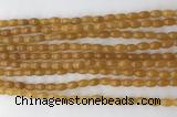 CCB802 15.5 inches 4*6mm rice red aventurine gemstone beads wholesale