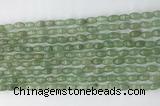 CCB805 15.5 inches 4*6mm rice green aventurine gemstone beads wholesale