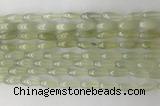 CCB817 15.5 inches 5*12mm rice New jade gemstone beads wholesale