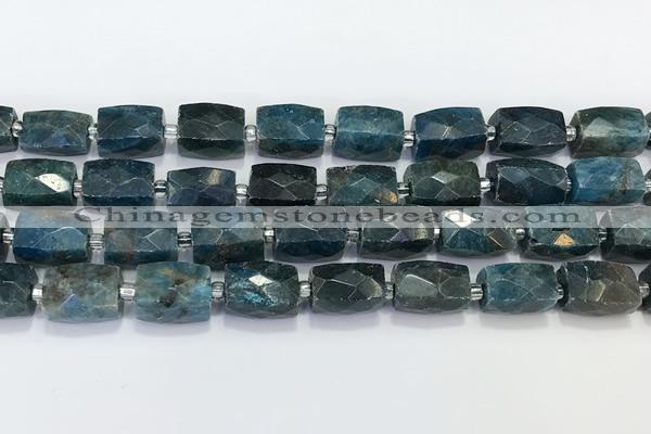 CCB893 11*15mm-12*16mm faceted cuboid apatite beads wholesale